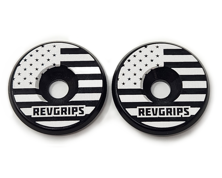 Aluminum Bar End Cap (Set of 2)